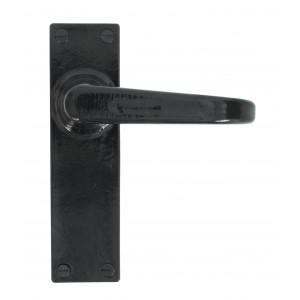 From The Anvil - Black Deluxe Lever Latch Set 33878