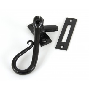From The Anvil - Black Shepherds Crook Fastener 33956