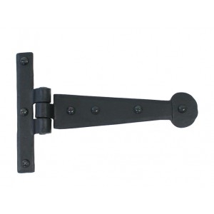 From The Anvil - Black 6" Penny End T Hinge (Pair) 33987