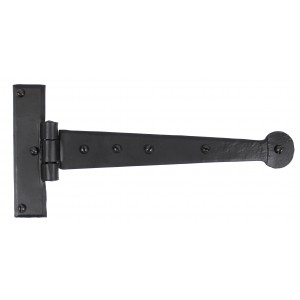 From The Anvil - Black 9" Penny End T Hinge (Pair) 33988