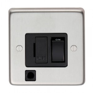 From The Anvil - Stainless Steel 13 Amp Switched Fuse + Flex 34210/1