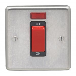 From The Anvil - Stainless Steel Single Plate Cooker Switch 34212/1