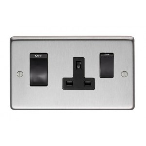 From The Anvil - Stainless Steel 45 Amp Switch & Socket 34226/1