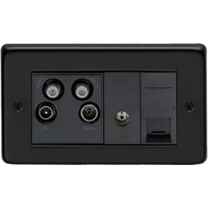 From The Anvil - Matt Black Sky Plus Socket 34231/2