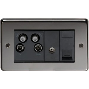From The Anvil - Brushed Nickel Sky Plus Socket 34231