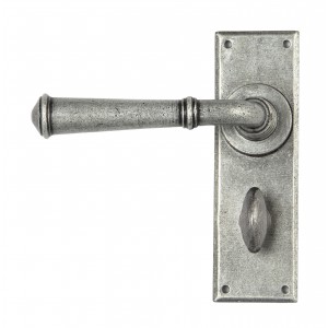 From The Anvil - Pewter Regency Lever Bathroom Set 45127