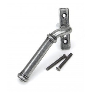 From The Anvil - Pewter Regency Espagnolette Fastener - Left Hand - 45136