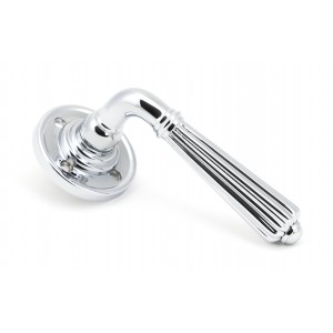 From The Anvil - Polished Chrome Hinton Lever on Rose Set 45315