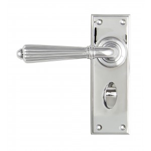 From The Anvil - Polished Chrome Hinton Lever Bathroom Set 45318