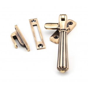 From The Anvil - Polished Bronze Locking Hinton Fastener 45343