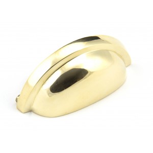 From The Anvil - Polished Brass Regency Concealed Drawer Pull 45410