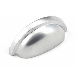From The Anvil - Satin Chrome Regency Concealed Drawer Pull 45411