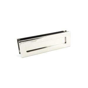 From The Anvil - Polished Nickel Traditional Letterbox 45443