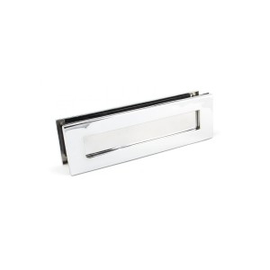 From The Anvil - Polished Chrome Traditional Letterbox 45444