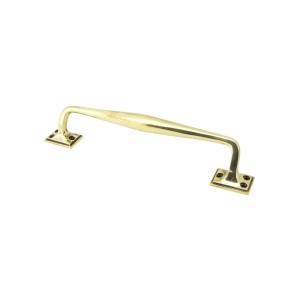 From The Anvil - Aged Brass 300mm Art Deco Pull Handle 45456