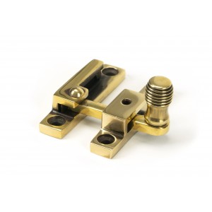 From The Anvil - Aged Brass Beehive Quadrant Fastener - Narrow 45480