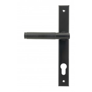 From The Anvil - Black Brompton Slimline Lever Espagnolette Lock Set 45527