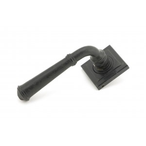 From The Anvil - External Beeswax Regency Lever On Rose Set (Square Rose) 45642