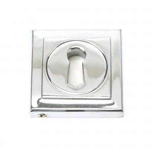 From The Anvil - Polished Chrome Round Escutcheon (Square) 45690