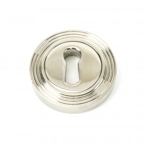 From The Anvil - Polished Nickel Round Escutcheon (Beehive) 45693