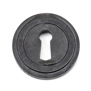 From The Anvil - External Beeswax Round Escutcheon (Art Deco Rose) 45700