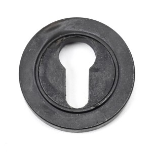 From The Anvil - External Beeswax Round Euro Escutcheon (Plain Rose) 45723