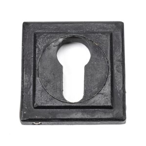 From The Anvil - External Beeswax Round Euro Escutcheon (Square Rose) 45726