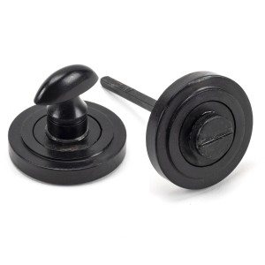 From The Anvil - External Beeswax Round Thumbturn Set (Art Deco Rose) 45748
