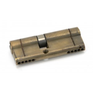 From The Anvil - Aged Brass 35/45 5-Pin Euro Double Cylinder 45815