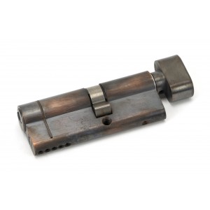 From The Anvil - Aged Bronze 35T/45 5-Pin Euro Cylinder/Thumbturn 45852