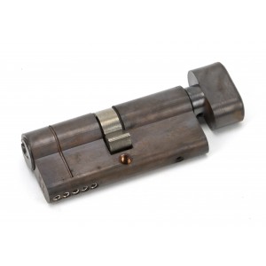 From The Anvil - Aged Bronze 35/35 5-Pin Euro Cylinder/Thumbturn KA 45868