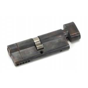 From The Anvil - Aged Bronze 40/40 5-Pin Euro Cylinder/Thumbturn KA 45872