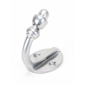 From The Anvil - Satin Chrome Coat Hook 45910