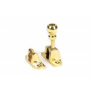 From The Anvil - Polished Brass Mushroom Brighton Fastener (Radiused) 45957