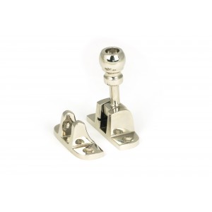 From The Anvil - Polished Nickel Mushroom Brighton Fastener (Radiused) 45958