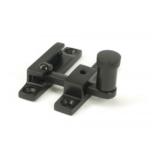 From The Anvil - Aged Bronze Brompton Quadrant Fastener - Narrow 45985