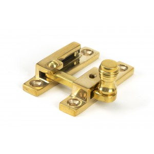 From The Anvil - Polished Brass Prestbury Quadrant Fastener - Narrow 45987
