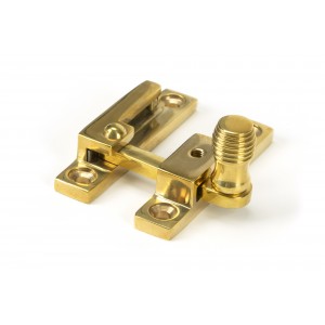 From The Anvil - Polished Brass Beehive Quadrant Fastener - Narrow 45992