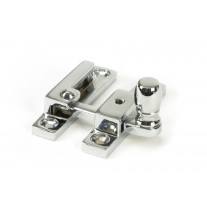 From The Anvil - Polished Chrome Mushroom Quadrant Fastener - Narrow 45999