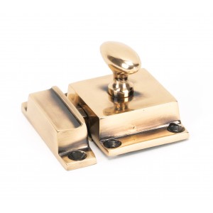 From The Anvil - Polished Bronze Cabinet Latch 46050