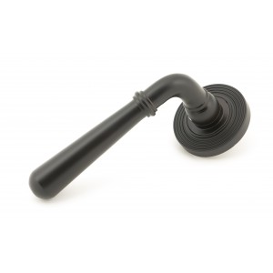 From The Anvil - Aged Bronze Newbury Lever On Rose Set (Beehive) 46063