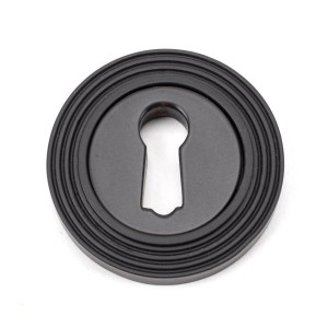 From The Anvil - Aged Bronze Round Escutcheon (Beehive) 46115