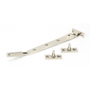 From The Anvil - Polished Nickel 8" Brompton Stay 46179