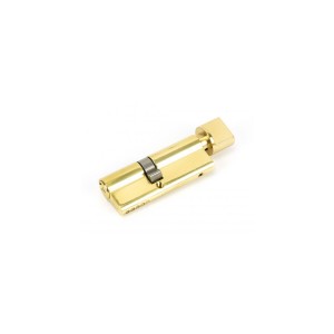 From The Anvil - Lacquered Brass 35/45T 5-Pin Euro Cylinder/Thumbturn 46263
