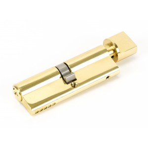 From The Anvil - Lacquered Brass 45/45 5-Pin Euro Cylinder/Thumbturn 46266