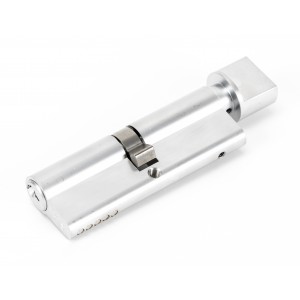 From The Anvil - Satin Chrome 45/45 5-Pin Euro Cylinder/Thumbturn 46268