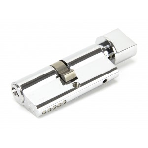 From The Anvil - Polished Chrome 35/35 5-Pin Euro Cylinder/Thumbturn KA 46273