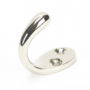 From The Anvil - Polished Nickel Celtic Single Robe Hook 46304