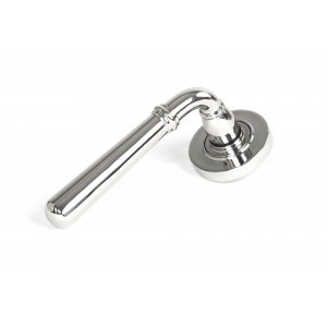 From The Anvil - Polished Marine SS (316) Newbury Lever On Rose Set (Plain) Unsprung 46540