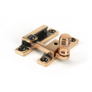 From The Anvil - Polished Bronze Prestbury Quadrant Fastener - Narrow 46580
